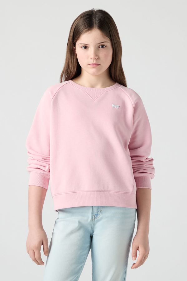 Teenager Meet and Greet Crewneck Sweatshirt - Chicas - 14A - Rosa / Coral Blush