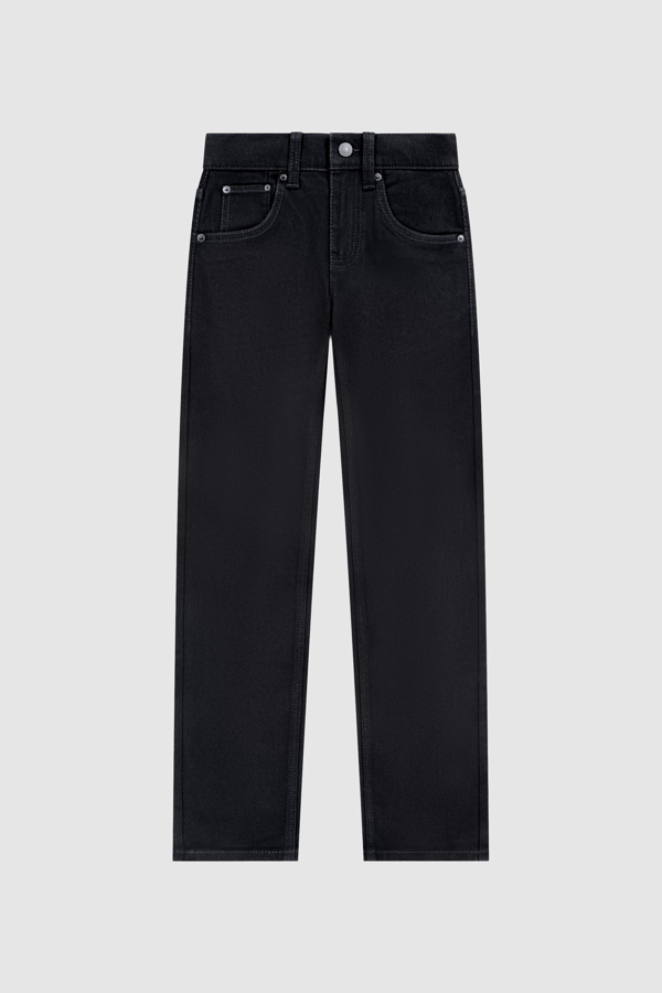 Teenager 511 Slim Vaqueros - Boys - 10A - Black / Black Stretch