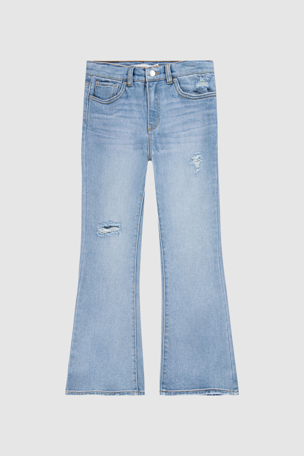 Teenager High Rise Baggy Flared Vaqueros - Chicas - 16A - Azul / This And That