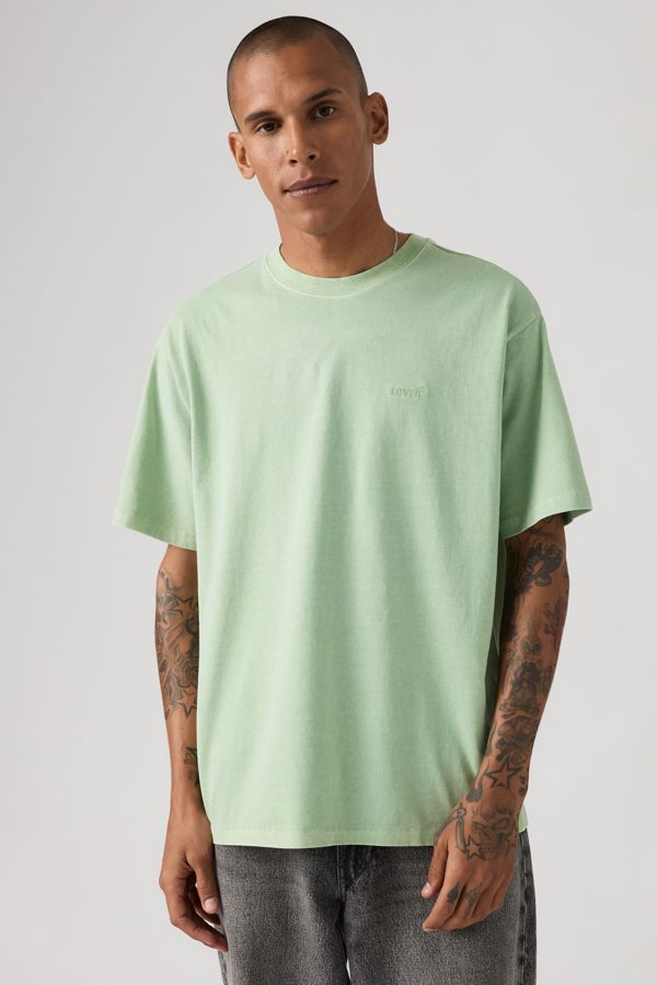 Camiseta Red Tab Vintage - Hombre - L - Verde / Garment Dye Cameo Green