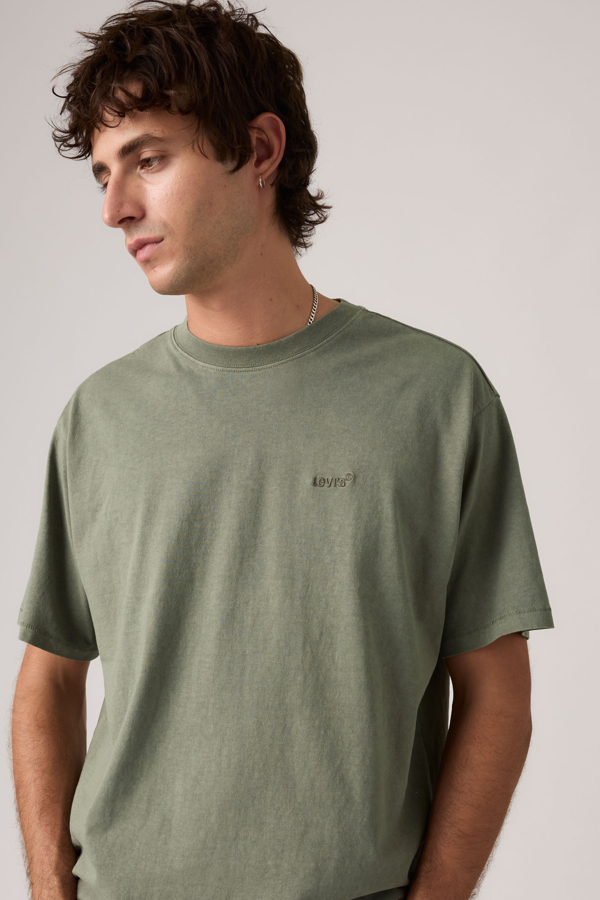 Camiseta Red Tab Vintage - Hombre - 2XL - Verde / Garment Dye Mulled Basil