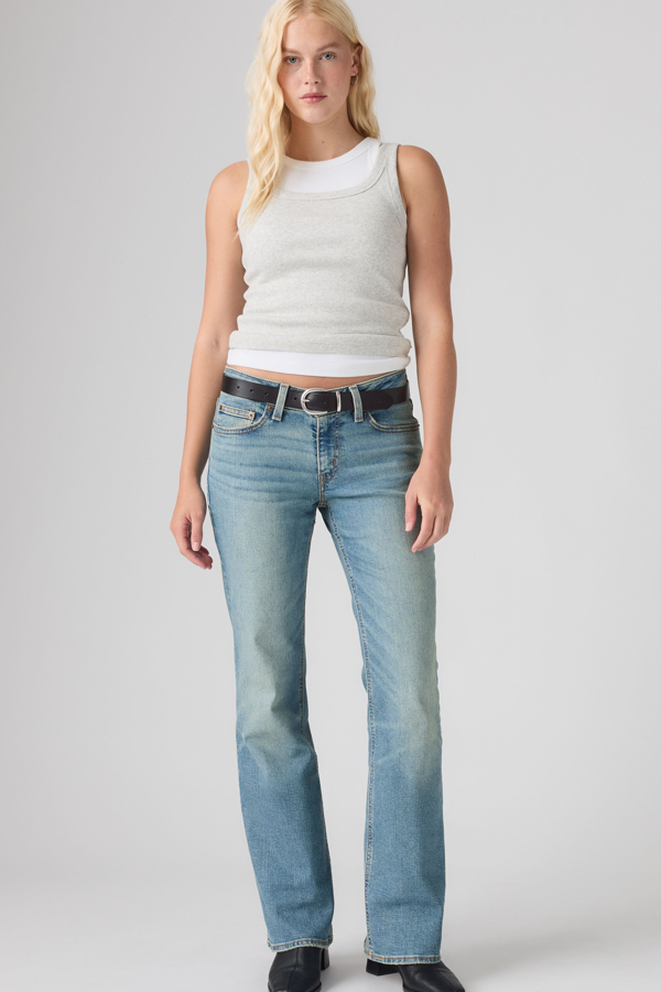 Jean de tiro bajo Bootcut - Mujer - 31X30 - Azul / Medium Indigo Stonewash