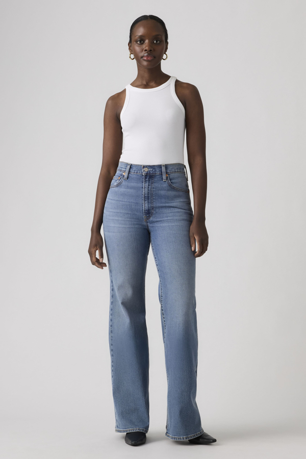Vaqueros Ribcage Bell - Mujer - 27X30 - Azul / So Nice