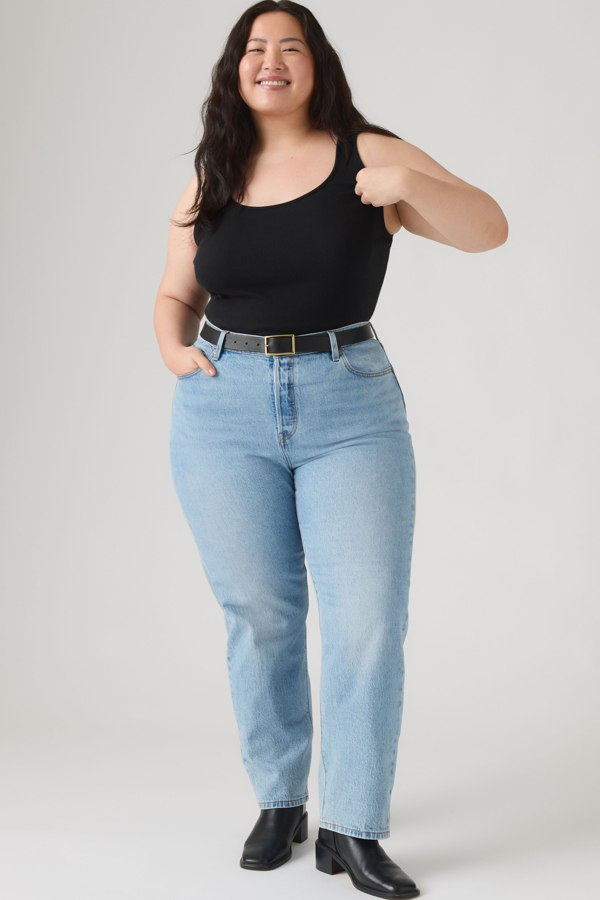 501 Original Vaqueros (talla extragrande) - Mujer - 14L - Lavado medio / Lazy Frame