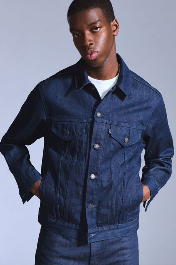 Trucker Jacket Type III - Hombre - XL - Azul / Blue Deep Well Trucker
