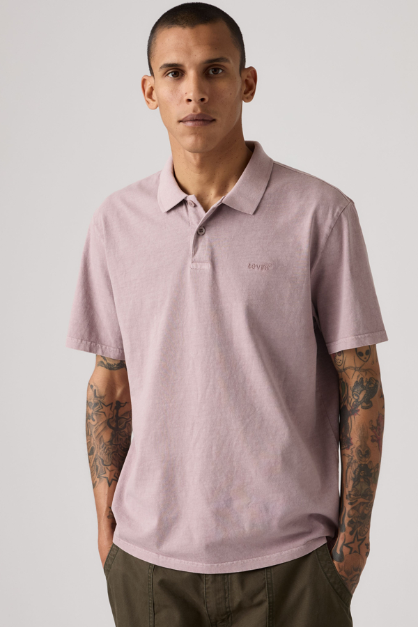Authentic Polo - Men - 2XL - Pink / Garment Dye Quail