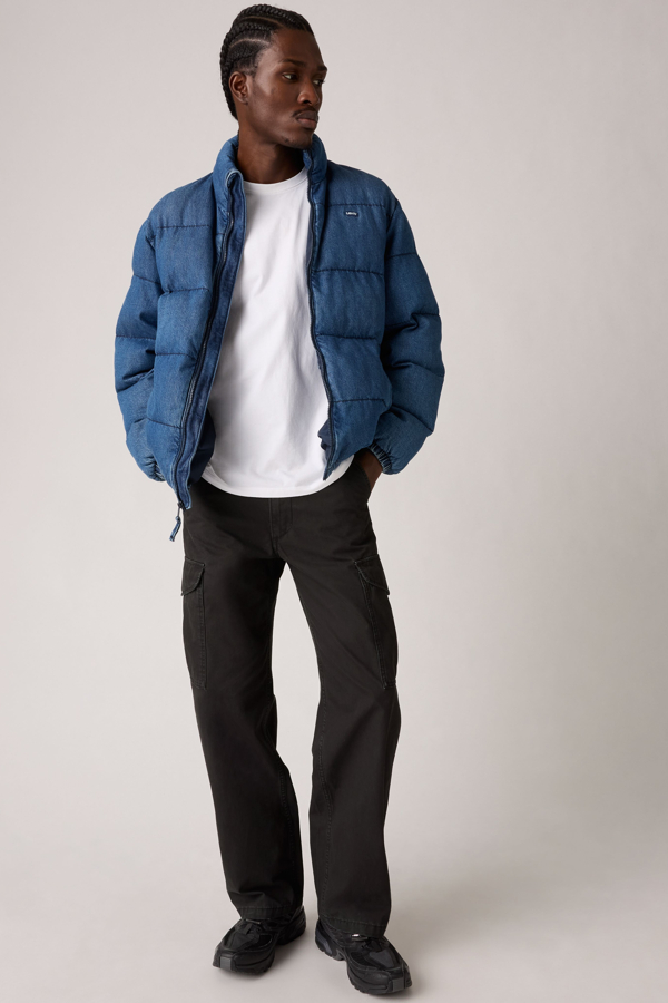 Pantalones XX Cargo Baggy - Hombre - 28X32 - Negro / Meteorite Canvas