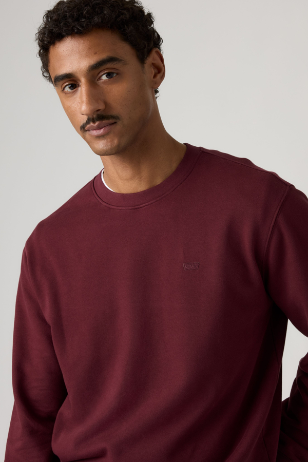 Original Housemark Crewneck Sweatshirt - Hombre - S - Purple / Tawny Port