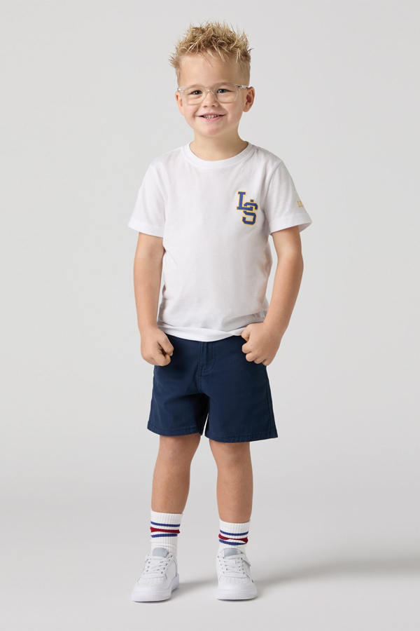 Shorts Denim Cargo infantiles - Chicos - 5A - Azul / From Scratch