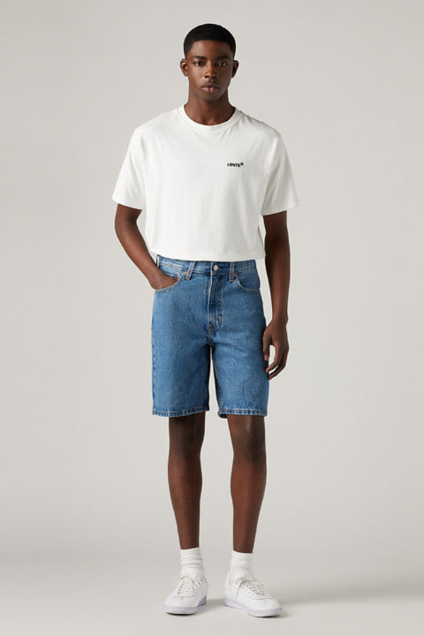 Pantalones cortos 469 holgados - Hombre - 34X12 - Azul / Medium Score Short