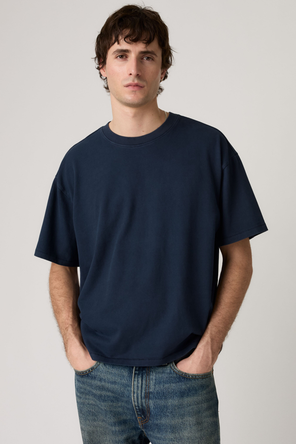 Boxy Tee - Hombre - 2XL - Blue / Garment Dye Nightfall Navy
