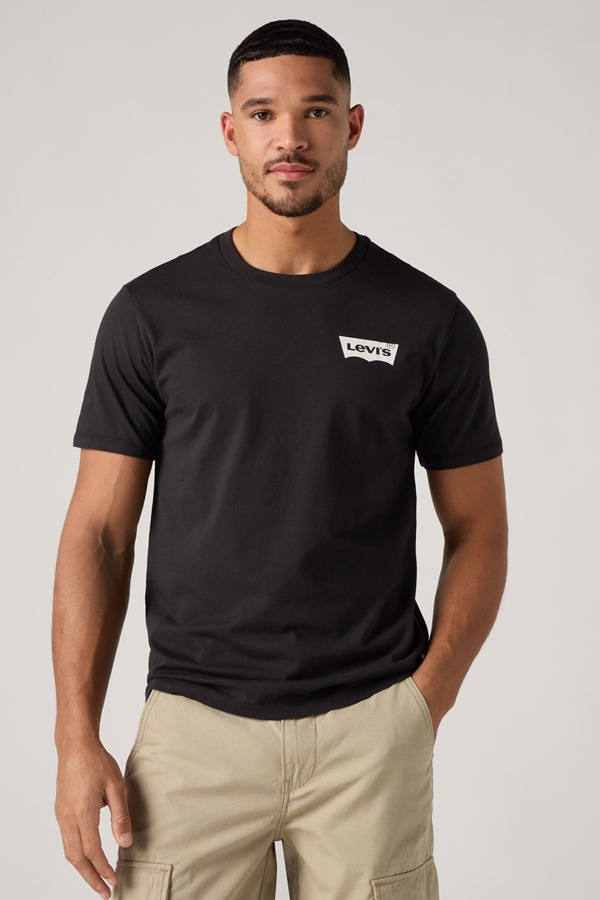 Camiseta clásica estampada - Hombre - XL - Negro / Color Bw Caviar