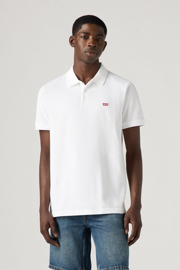 Polo Housemark - Hombre - S - Blanco / White + Outlet Pique