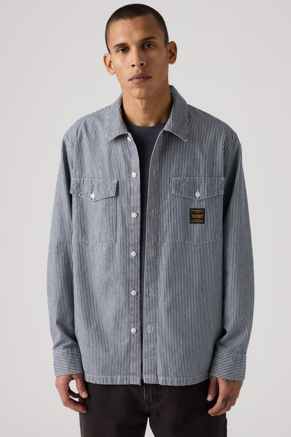 Worker Shirt - Men - 2XL - Dark Wash / Acrylic