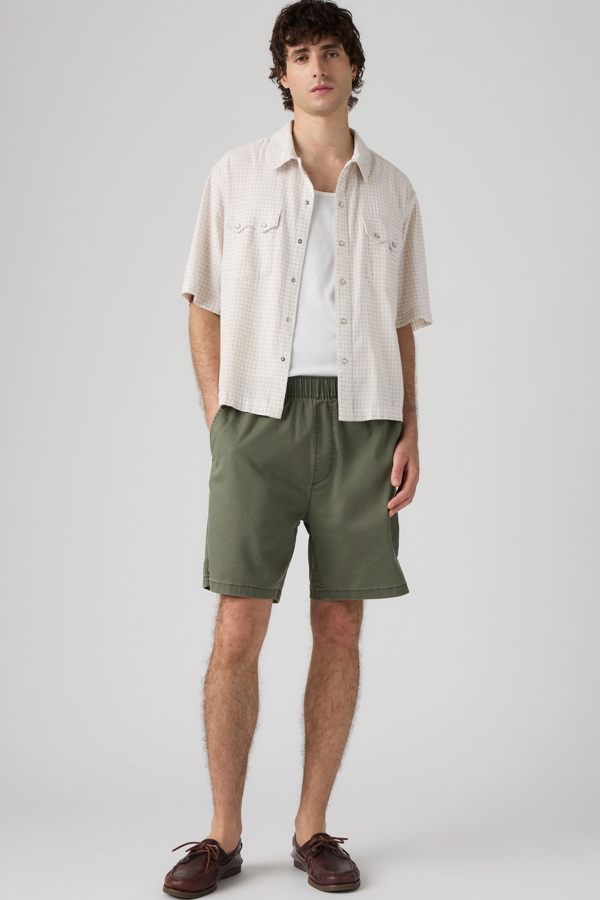 Shorts boxer de lino y algodón - Hombre - L - Gris / Kambaba Cotton Linen
