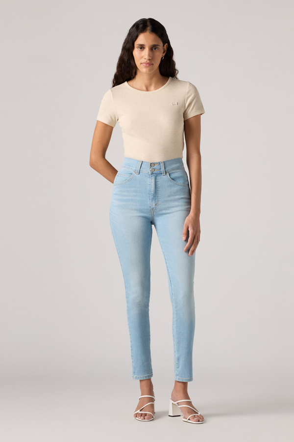 Retro High Skinny Vaqueros - Mujer - 23X28 - Azul / Cut It Close No Dx