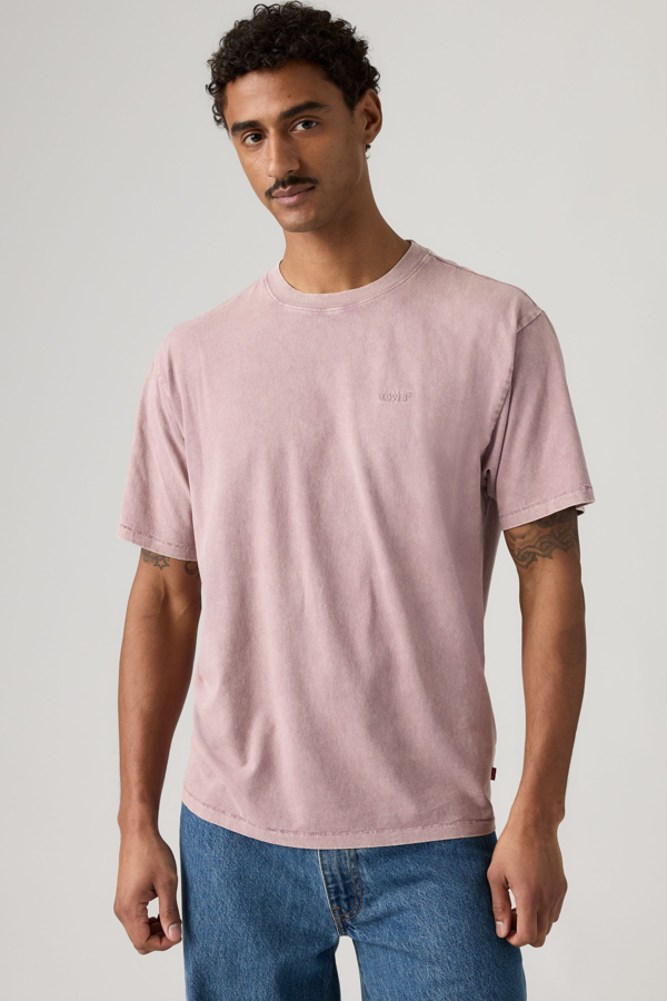 Camiseta vintage Red Tab - Hombre - L - Púrpura / Stones Throw Mineral Wash Quail