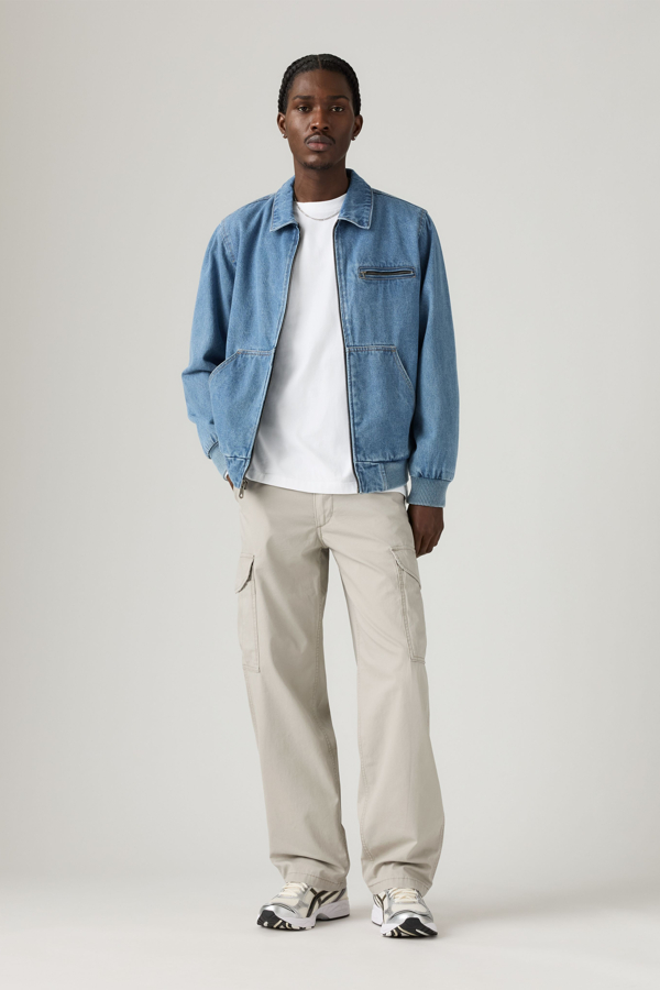 Pantalones XX Cargo Baggy - Hombre - 28X32 - Crema / Vintage Khaki Canvas