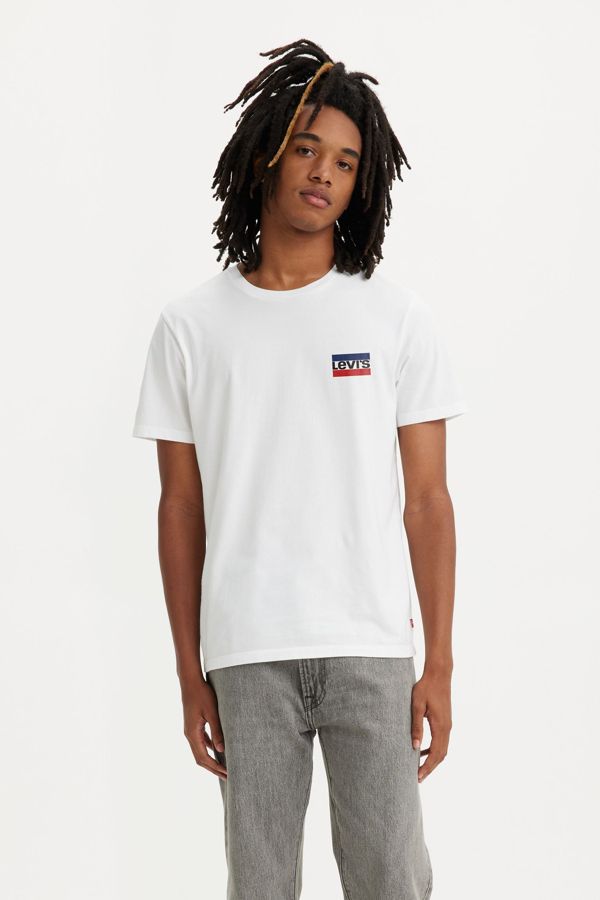 La camiseta gráfica: paquete de 2 - Hombre - 2XL - Blanco / White and Dress Blues
