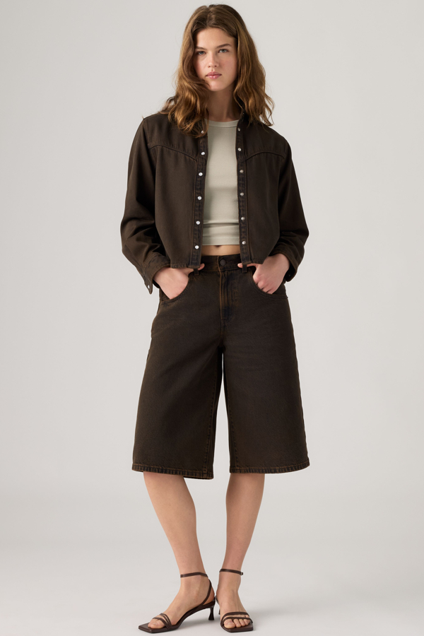 Jorts Super Baggy - Mujer - 24 - Marrón / South City