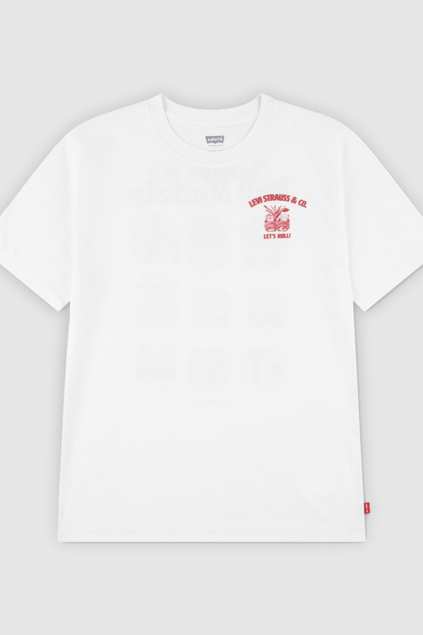 Kids Roll Models Heritage Tee - Boys - 2A - White / Bright White