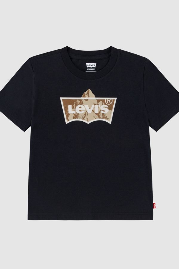 Kids Tallest Peak Batwing Tee - Boys - 4A - Black / Jet Black