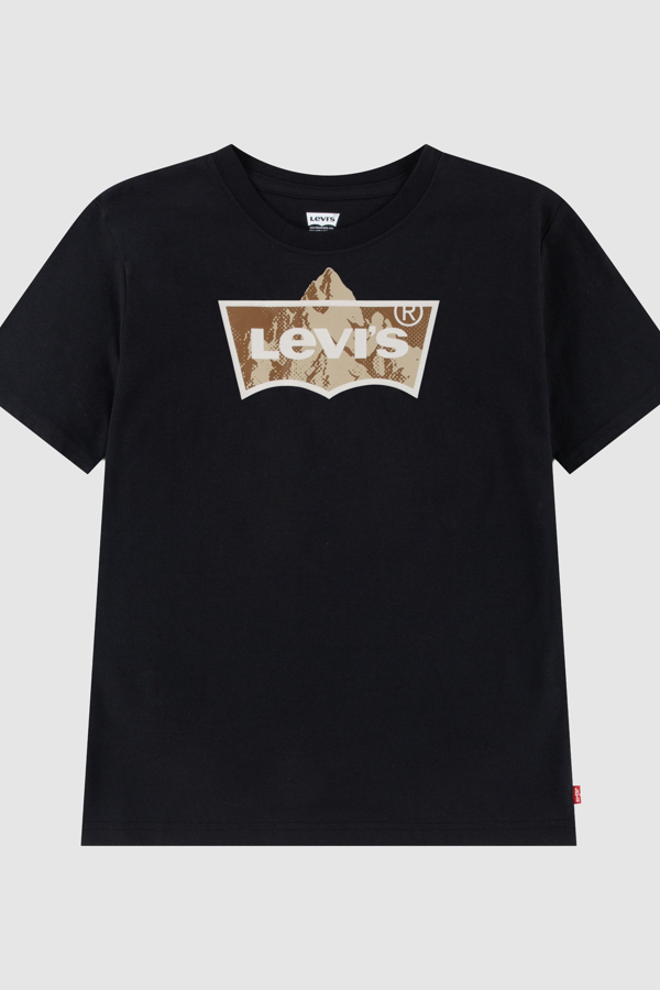 Teenager Tallest Peak Batwing Tee - Boys - 10A - Black / Jet Black