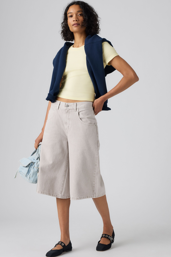 Jorts Super Baggy - Mujer - 24 - Gris / Pebbled Path Jort