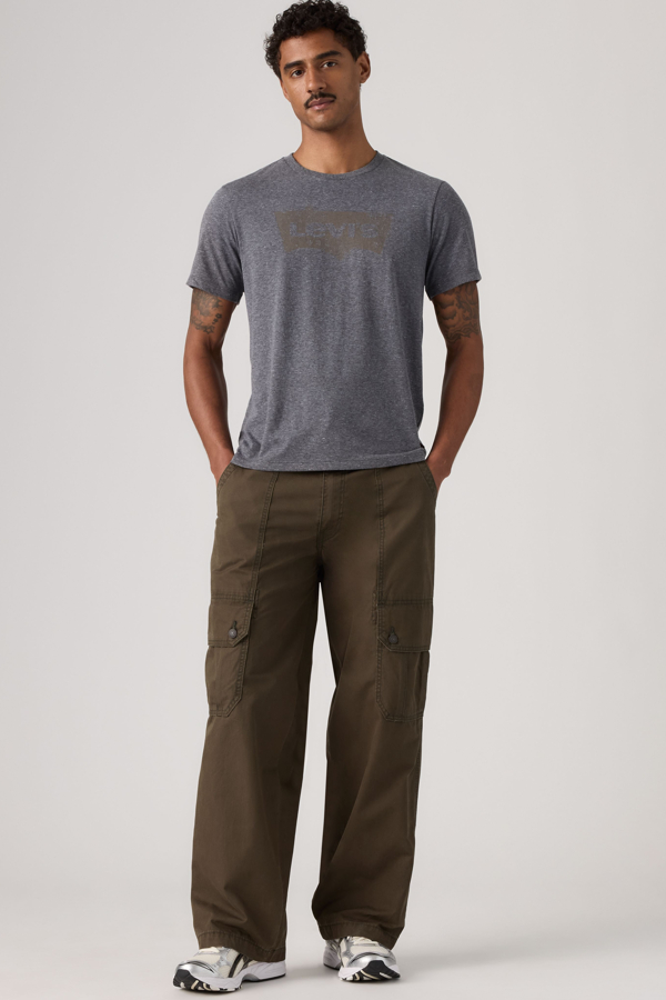 Extra Baggy Cargo Pants - Men - 28X32 - Green / Komodo Green Canvas