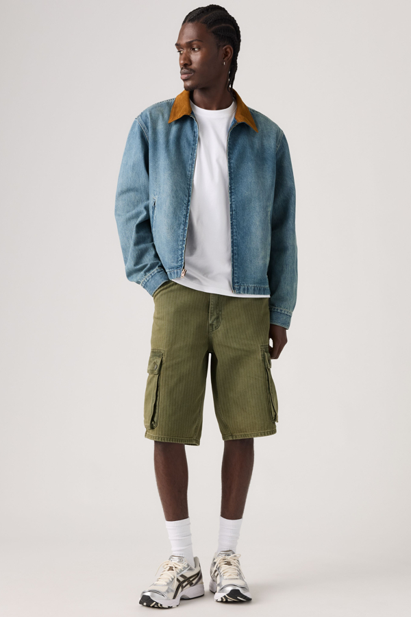 Shorts holgados cargo 478 - Hombre - 28X12 - Verde / Forest Badge Overdye