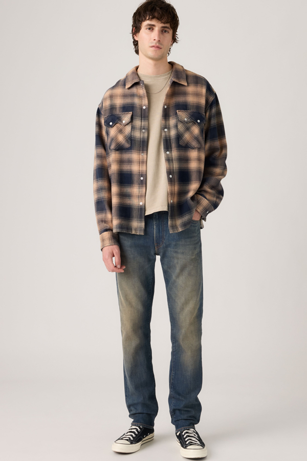 518 Slim Vaqueros - Hombre - 28X32 - Dark Wash / Garage Rock