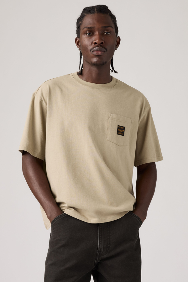 Workwear Pocket Tee - Hombre - 2XS - Beige / Trench Coat