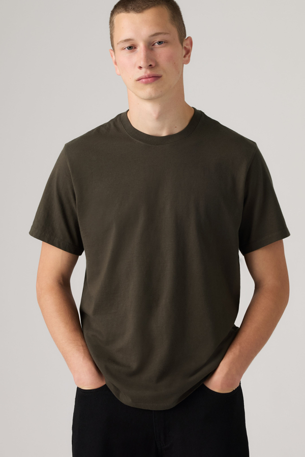 Essential Tee - Men - L - Brown / Coffee