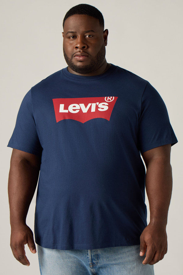 Camiseta gráfica (tallas grandes) - Hombre - 1XL - Azul / Dress Blues