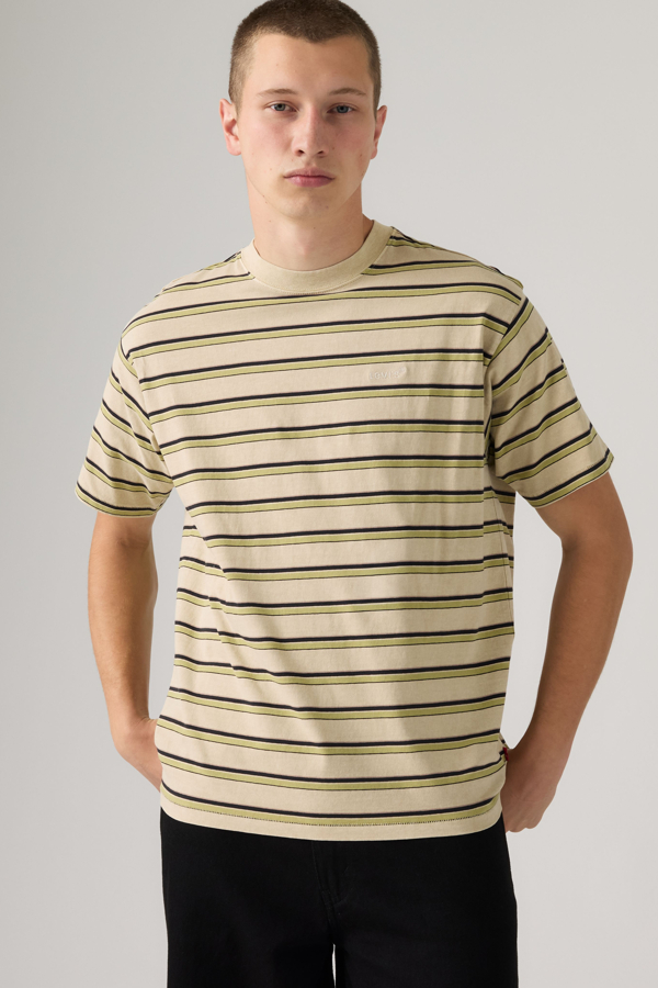 Camiseta vintage Red Tab - Hombre - 2XL - Multicolor / Martin Stripe Winter Pear
