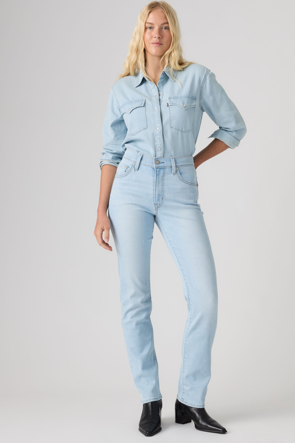 Vaqueros Slim 722 de tiro alto - Mujer - 23X29 - Lavado claro / True Blue Light
