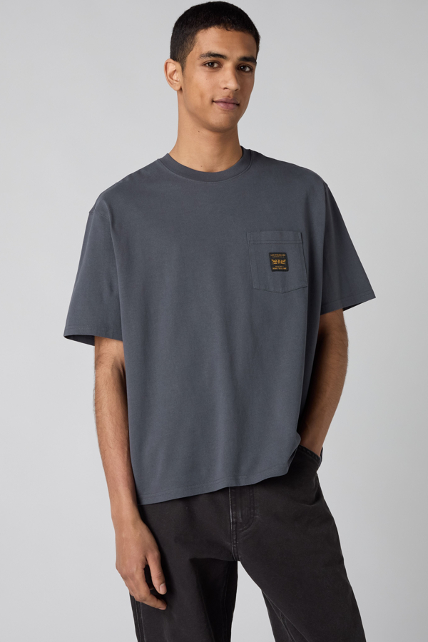 Workwear Pocket Tee - Men - 2XS - Grey / Periscope
