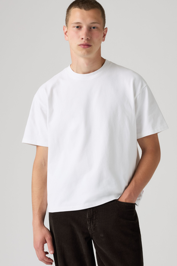 Boxy Tee - Hombre - 2XL - White / Sheen Wash Bright White