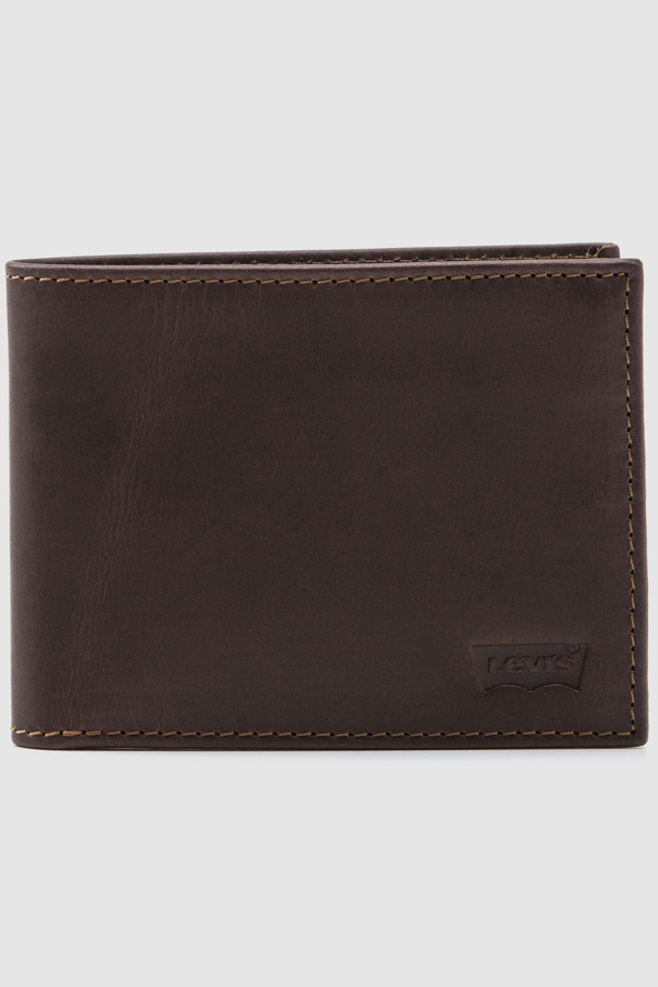 Cartera Levi's Bifold - Hombre - One Size - Marrón / Dark Brown
