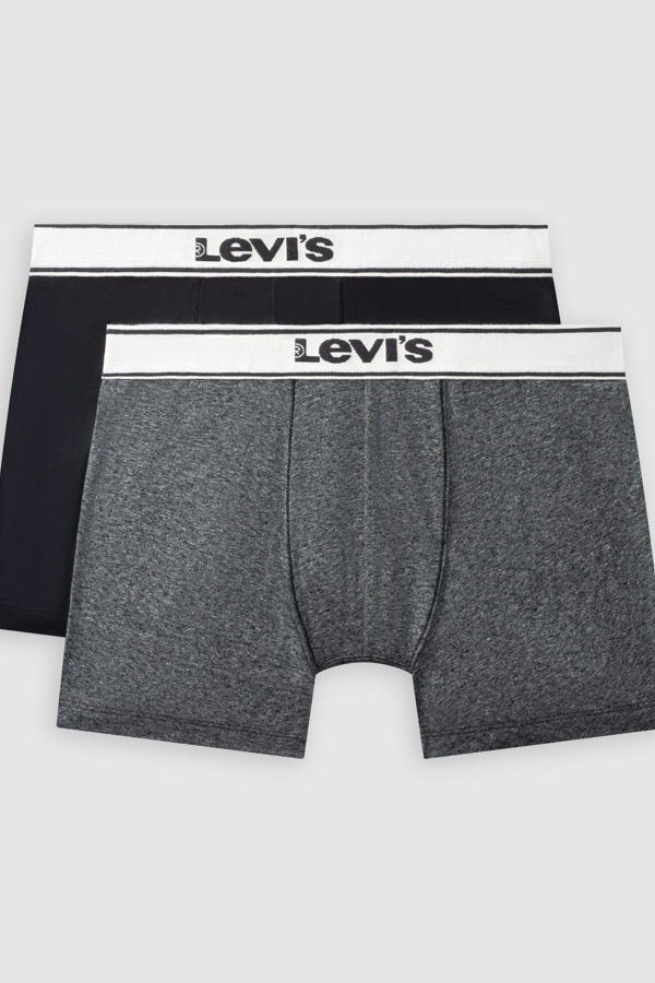 Levi's Vintage Boxer Brief 2 pack - Hombre - 2XL - Negro / Black