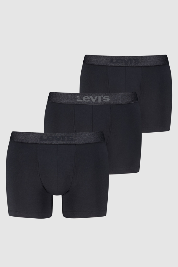Levi's Mel Boxer Brief 3 pack - Hombre - 2XL - Negro / Black
