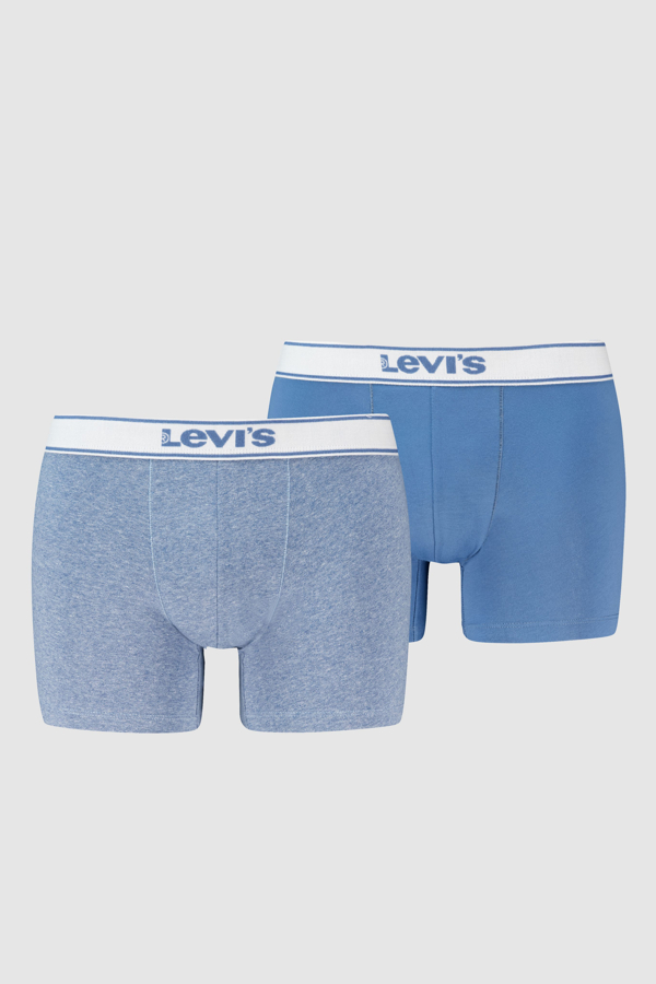 Levi's Vintage Boxer Brief 2 pack - Hombre - XL - Azul / Blue Combo
