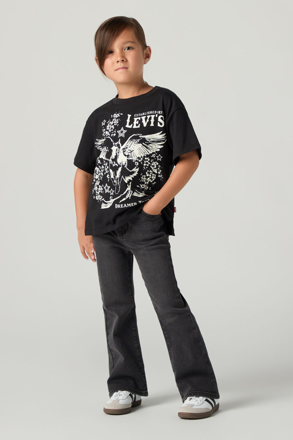 Vaqueros acampanados de tiro alto 726 infantiles - Chicas - 8A - Neutral / High Roller