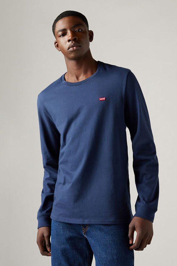 Camiseta Original Housemark - Hombre - M - Azul / Patch Dress Blues