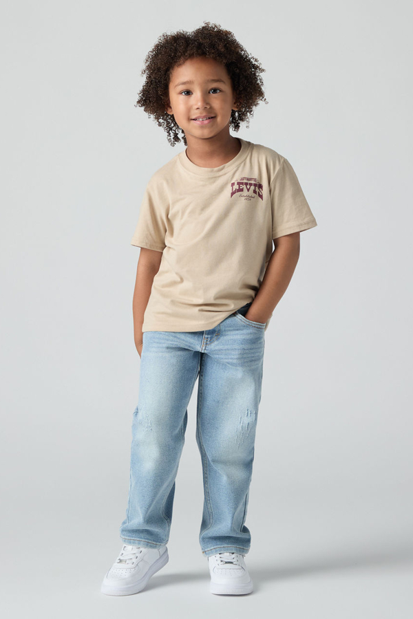 Vaqueros Stay Loose Taper infantiles - Chicos - 8A - Neutral / Bright Light