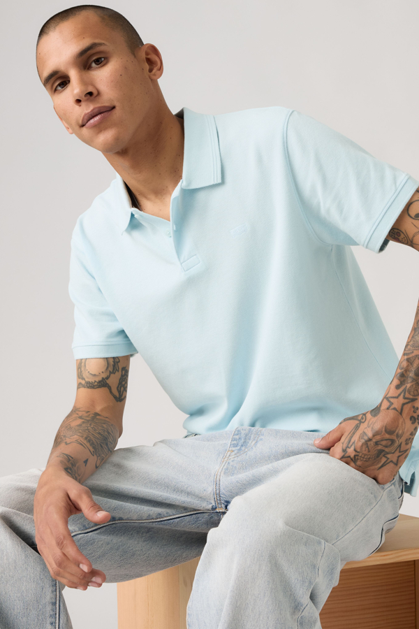 Polo Original - Hombre - 2XL - Azul / Omphalodes