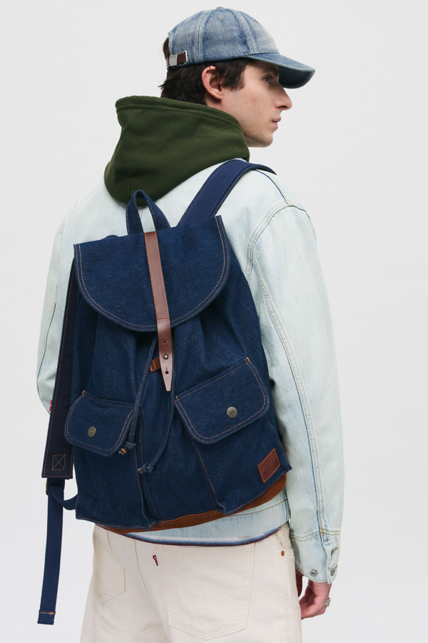 Mochila Levi's Heritage Rucksack - Hombre - One Size - Azul / Vaqueros Blue