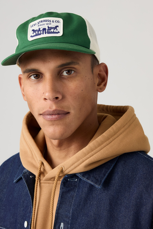Presidio Trucker Cap - Hombre - One Size - Verde / Eden