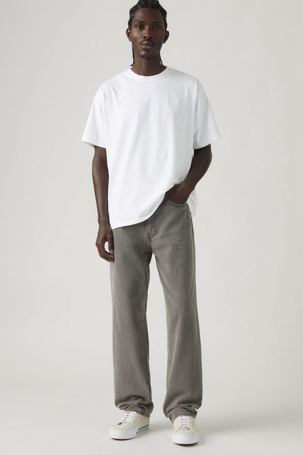 Vaqueros Lino+ Denim 568 Loose Straight Lightweight - Hombre - 36X34 - Gris / Today Is A Grey Day Lightweight