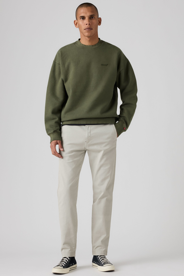 Pantalón XX chino estándar pitillo - Hombre - 28X32 - Gris / Ghost Gray Twill Garment Dye